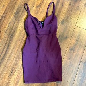 Windsor purple mini dress